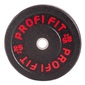 Диск для штанги HI-TEMP с цветными вкраплениями, PROFI-FIT D-51, 25 кг