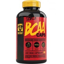 BCAA CAPS 200капс MUTANT (Канада)