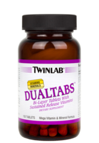 DualTabs 100таб  TWINLAB (США)