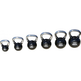 Гиря обрезиненная с хромированной ручкой PROFI-FIT, 32 кг