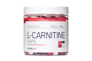 L-CARNITINE CAPS 240капс LEVEL UP (Россия-США)