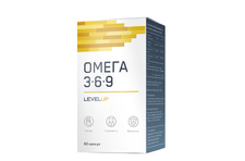 ОМЕГА-3-6-9  60капс LEVEL UP (Россия-США)