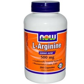 L-Arginine 500 mg 250капс NOW (США)