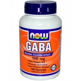 Gaba with B6 100капс от NOW