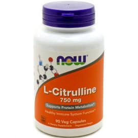 L-Citrulline 750 mg 90капс от NOW