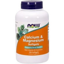 Calcium and Magnesium with D and Zinc 120капс от Now
