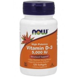 VITAMIN D-3 5000 IU  240капс NOW (США)