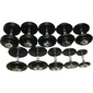 Гантельный ряд ZSO 2,5 кг - 25 кг (10 пар), шаг 2,5 кг, BASIC