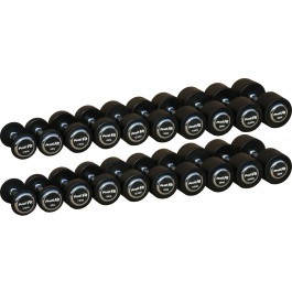 Гантельный ряд ZSO PROFESSIONAL 2,5 кг - 25 кг (10 пар), шаг 2,5 кг